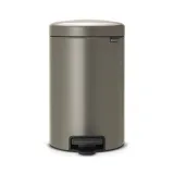 Мусорное ведро с педалью Brabantia NewIcon 12 л, сталь, полипропилен — фото 1