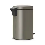 Мусорное ведро с педалью Brabantia NewIcon 12 л, сталь, полипропилен — фото 3