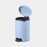 Педальное мусорное ведро Brabantia NewIcon 12 л, Dreamy Blue, синий — фото 3