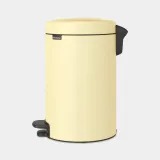 Педальное мусорное ведро Brabantia NewIcon 12 л, Mellow Yellow, жёлтый — фото 3