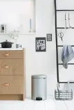 Мусорное ведро с педалью Brabantia NewIcon 20 л, сталь, серый металлик — фото 4