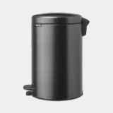 Мусорное ведро с педалью Brabantia NewIcon 20 л, сталь, серое — фото 5