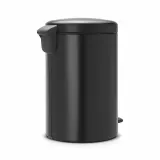 Мусорное ведро с педалью Brabantia NewIcon 20 л, сталь, чёрное — фото 3