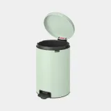 Мусорное ведро с педалью Brabantia NewIcon 20 л, сталь, зелёное — фото 3