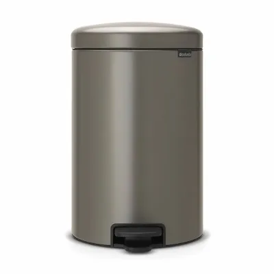 Мусорное ведро с педалью Brabantia NewIcon 20 л, сталь, полипропилен