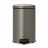 Мусорное ведро с педалью Brabantia NewIcon 20 л, сталь, полипропилен — фото 1