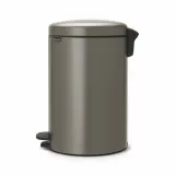 Мусорное ведро с педалью Brabantia NewIcon 20 л, сталь, полипропилен — фото 2