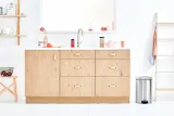 Мусорное ведро с педалью Brabantia NewIcon 20 л, матовая сталь, серебристое — фото 4