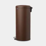 Мусорное ведро с педалью Brabantia NewIcon 30 л, нержавеющая сталь, коричневое — фото 2