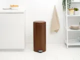 Мусорное ведро с педалью Brabantia NewIcon 30 л, нержавеющая сталь, Warm Bronze — фото 5