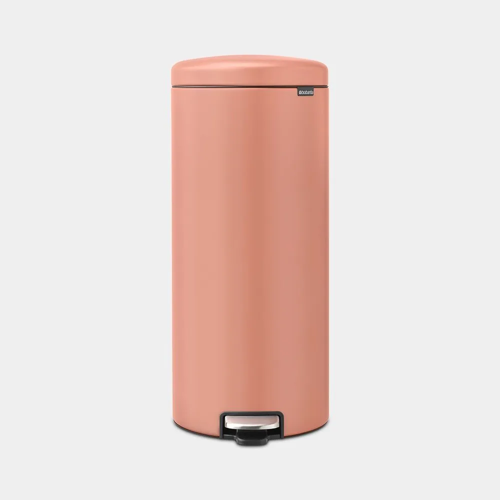 Мусорное ведро с педалью Brabantia NewIcon 30 л, нержавеющая сталь, медный цвет