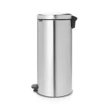 Мусорное ведро с педалью Brabantia NewIcon 30 л FPP, матовая сталь, серебристое — фото 2