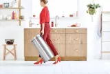 Мусорное ведро с педалью Brabantia NewIcon 30 л FPP, матовая сталь, серебристое — фото 4