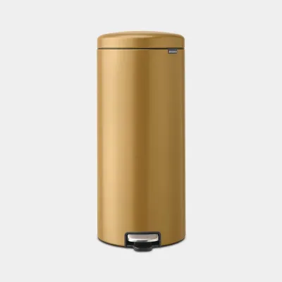 Мусорное ведро с педалью Brabantia NewIcon 30 л золотой