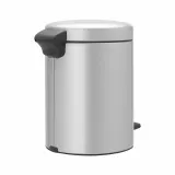 Мусорное ведро с педалью Brabantia NewIcon 5 л металлический серый — фото 3