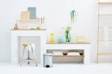 Мусорное ведро с педалью Brabantia NewIcon 5 л металлический серый — фото 4