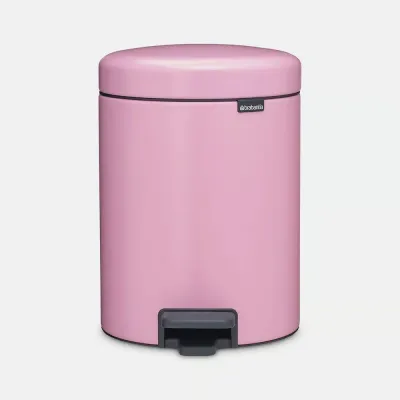 Мусорное ведро с педалью Brabantia NewIcon 5 л Lilac Pink розовое