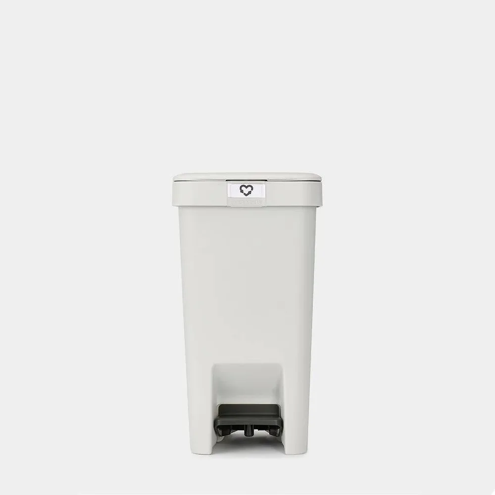 Мусорное ведро с педалью Brabantia StepUp 10 л светло-серое
