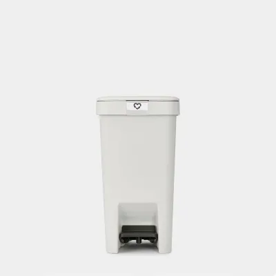 Мусорное ведро с педалью Brabantia StepUp 10 л светло-серое