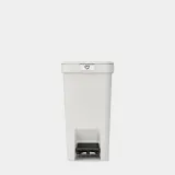 Мусорное ведро с педалью Brabantia StepUp 10 л светло-серое — фото 1