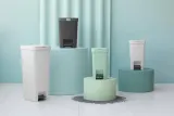 Мусорное ведро с педалью Brabantia StepUp 25 л тёмно-серое — фото 7