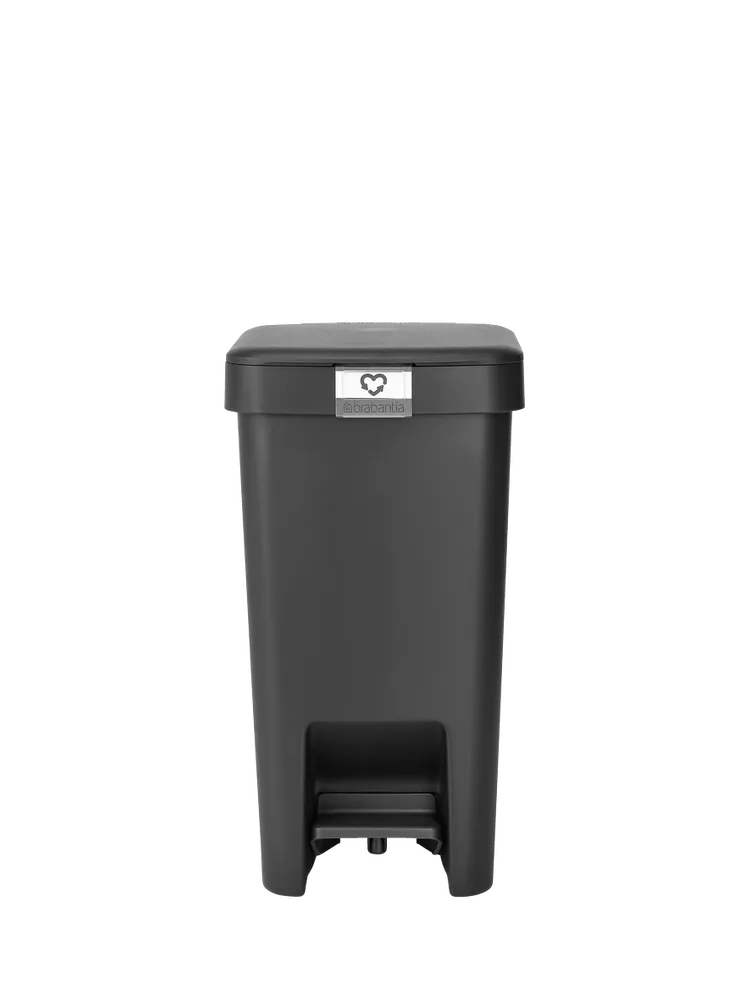 Мусорное ведро с педалью Brabantia StepUp 10 л Dark Grey тёмно-серое