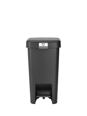 Мусорное ведро с педалью Brabantia StepUp 10 л Dark Grey тёмно-серое