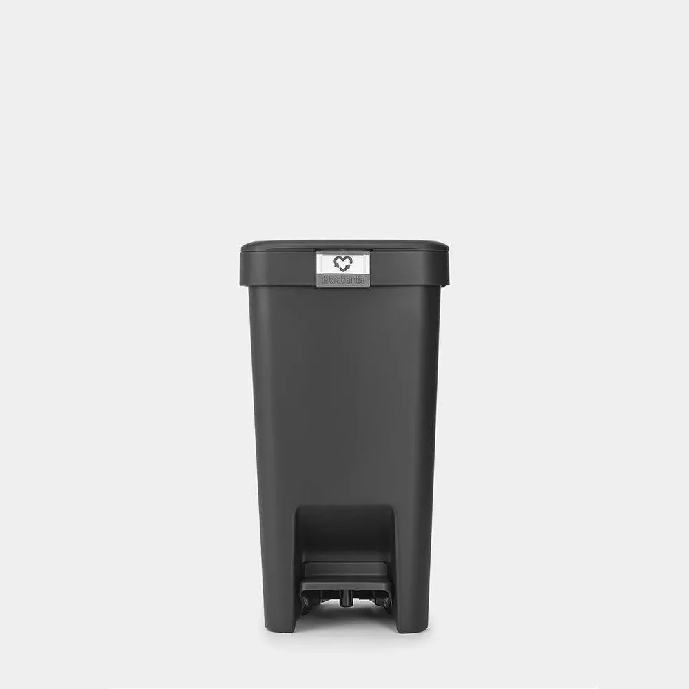 Мусорное ведро с педалью Brabantia StepUp 10 л тёмно-серое