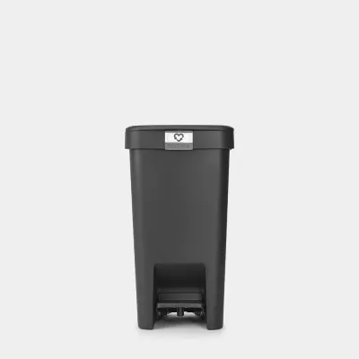 Мусорное ведро с педалью Brabantia StepUp 10 л тёмно-серое
