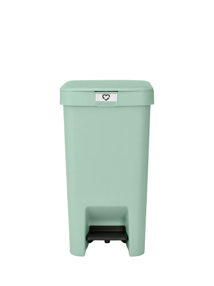 Мусорное ведро с педалью Brabantia StepUp 16 л Jade green зелёное