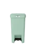 Мусорное ведро с педалью Brabantia StepUp 16 л Jade green зелёное — фото 1