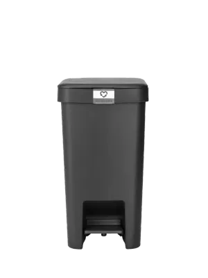 Мусорное ведро с педалью Brabantia StepUp 16 л Dark Grey
