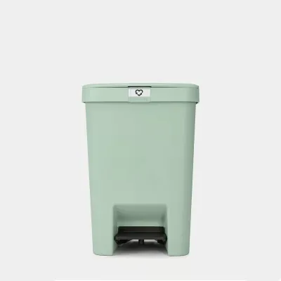 Мусорное ведро с педалью Brabantia StepUp 25 л Jade Green зелёное