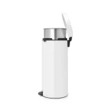 Мусорное ведро с педалью Brabantia NewIcon 30 л белое — фото 5