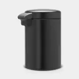 Настенное мусорное ведро Brabantia Newicon 3 л матовое чёрное — фото 2