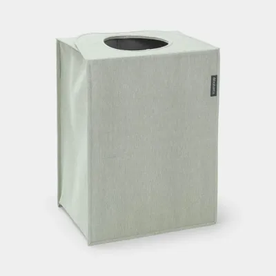 Корзина для белья Brabantia 55 л, зелёная, полиэстер и хлопок