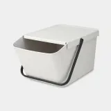 Контейнер для мусора Brabantia Sort & Go 20 л, Light Grey, серый — фото 2