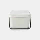 Контейнер для мусора Brabantia Sort & Go 20 л, Light Grey, серый — фото 4