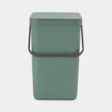 Контейнер для мусора Brabantia Sort & Go 25 л, хвойный зелёный (Fir Green) — фото 2