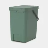 Контейнер для мусора Brabantia Sort & Go 25 л, хвойный зелёный (Fir Green) — фото 3