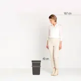 Контейнер для мусора Brabantia Sort & Go 25 л, хвойный зелёный (Fir Green) — фото 7