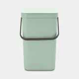 Контейнер для мусора Brabantia Sort & Go 25 л, нефритовый зелёный (Jade Green) — фото 2