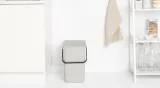 Контейнер для мусора Brabantia Sort & Go 25 л, светло-серый — фото 4