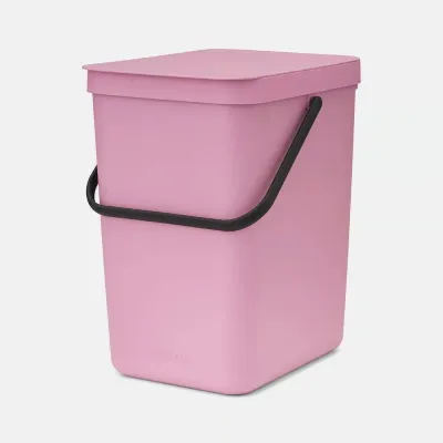 Контейнер для мусора Brabantia Sort & Go 25 л, Lilac Pink, розовый