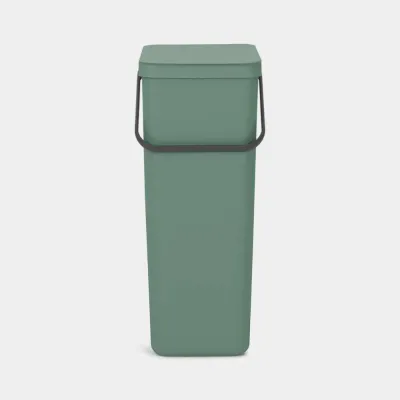Контейнер для мусора Brabantia Sort & Go 40 л, хвойный зелёный (Fir Green)