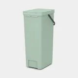 Контейнер для мусора Brabantia Sort & Go 40 л, нефритовый зелёный (Jade Green) — фото 3