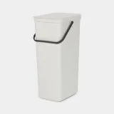 Контейнер для мусора Brabantia Sort & Go 40 л, светло-серый — фото 2