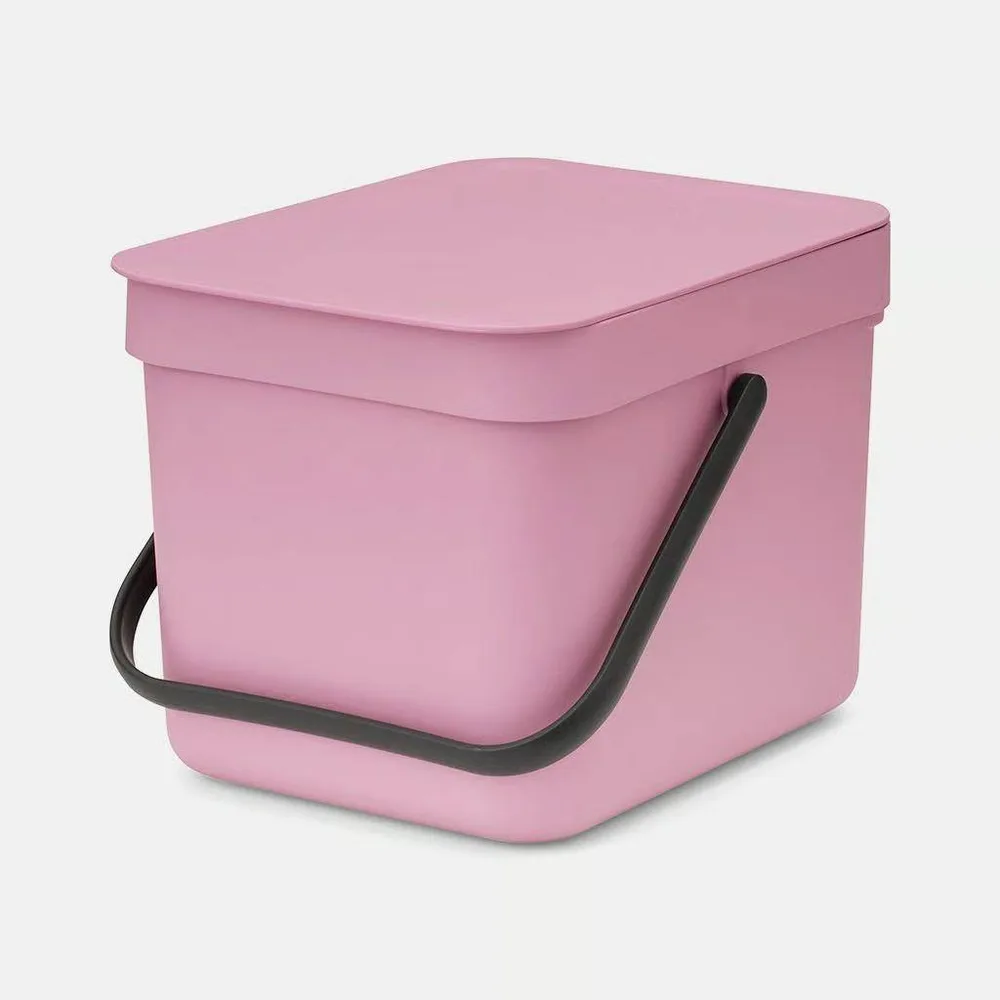 Контейнер для мусора Brabantia Sort & Go 6 л, Lilac Pink, розовый