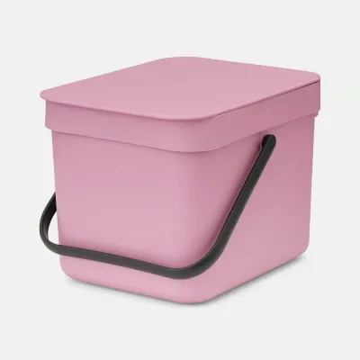 Контейнер для мусора Brabantia Sort & Go 6 л, Lilac Pink, розовый