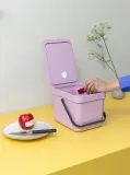 Контейнер для мусора Brabantia Sort & Go 6 л, Lilac Pink, розовый — фото 2